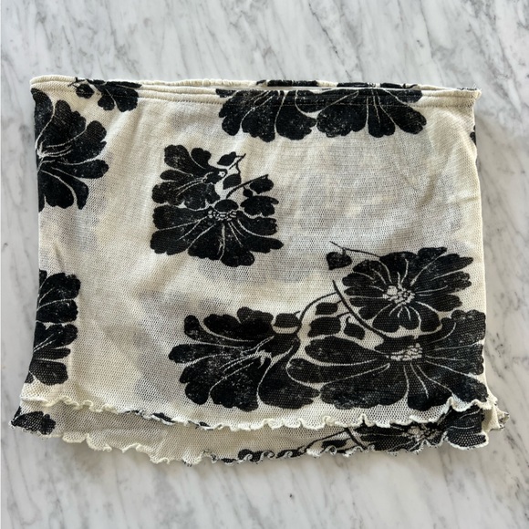 Free People // Poppy Tube Top New Floral Print Size Large - Picture 5 of 8